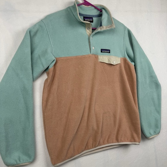 Patagonia Women's Lightweight Synchilla Snap-T‎ Pullover Blue Size S Style 25455 - Picture 3 of 12